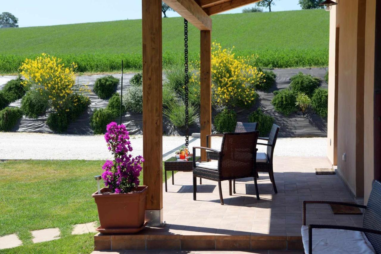 Casa Montefiore 13 Girasoli Lt Nella Tranquilla Campagna Marchigiana Ancona Exterior photo